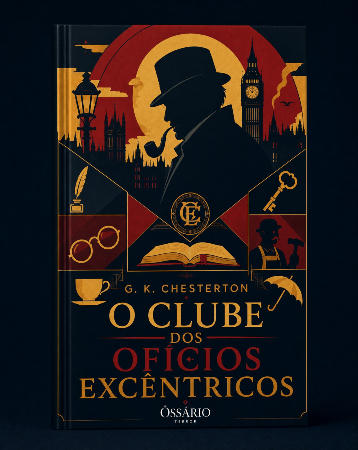 Capa — O Clube dos Ofícios Excêntricos