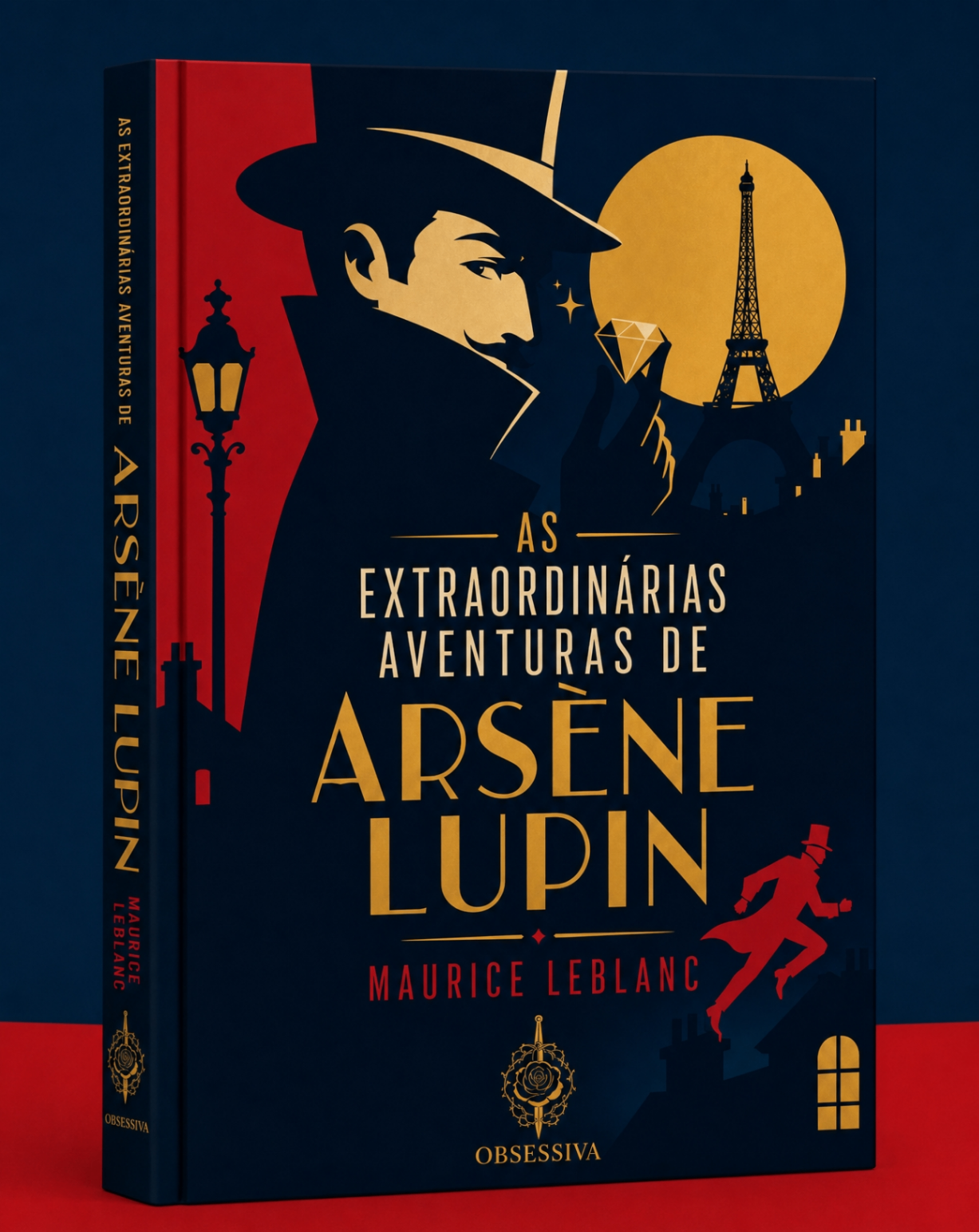 Capa — As Extraordinárias Aventuras de Arsène Lupin