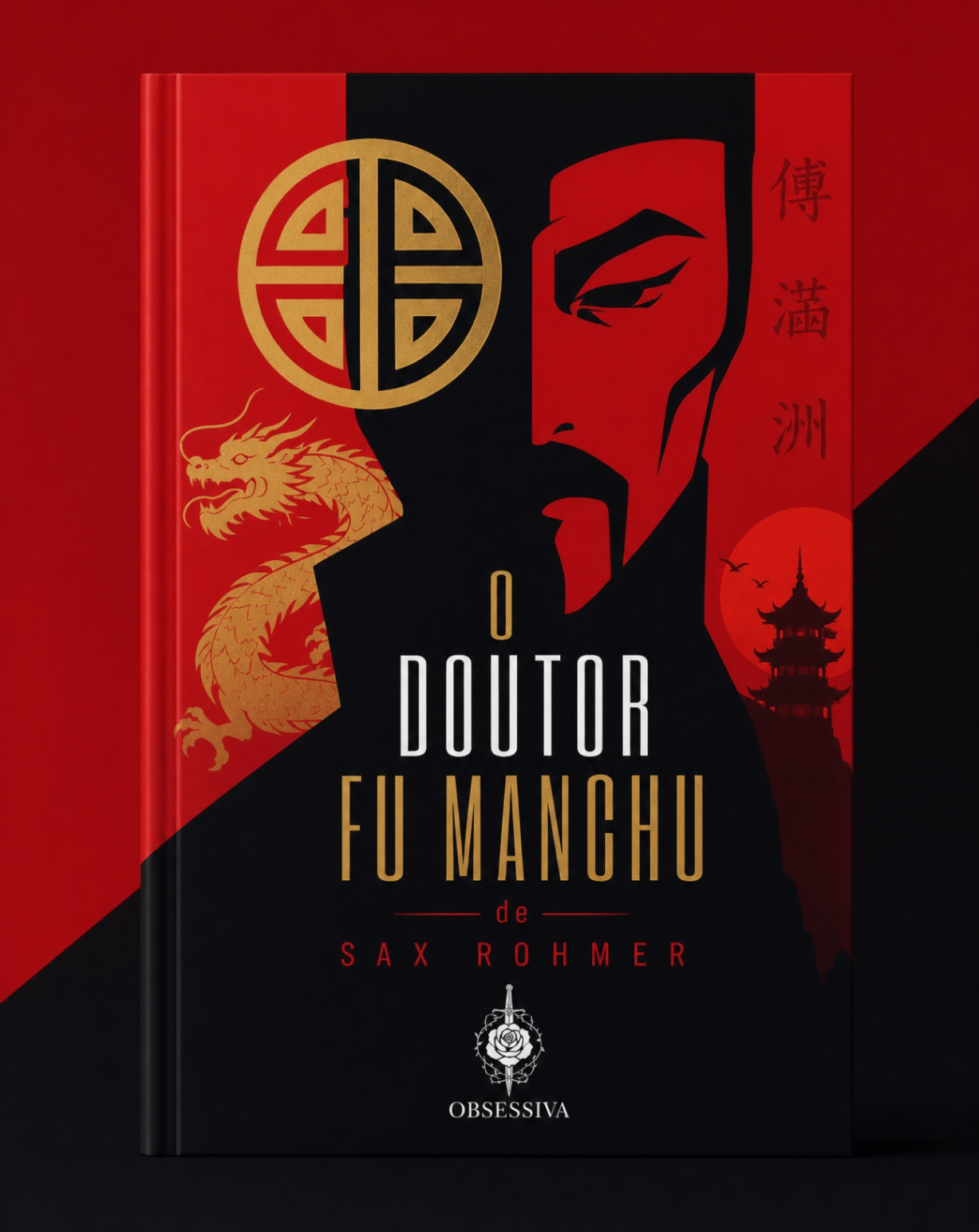 Capa — O Doutor Fu Manchu