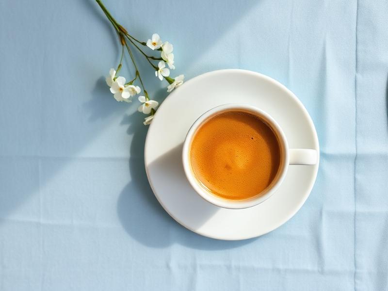 Café e flores