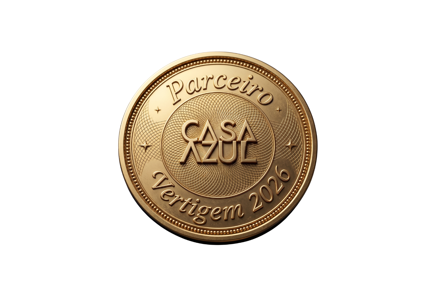 Selo oficial parceiro Casa Azul