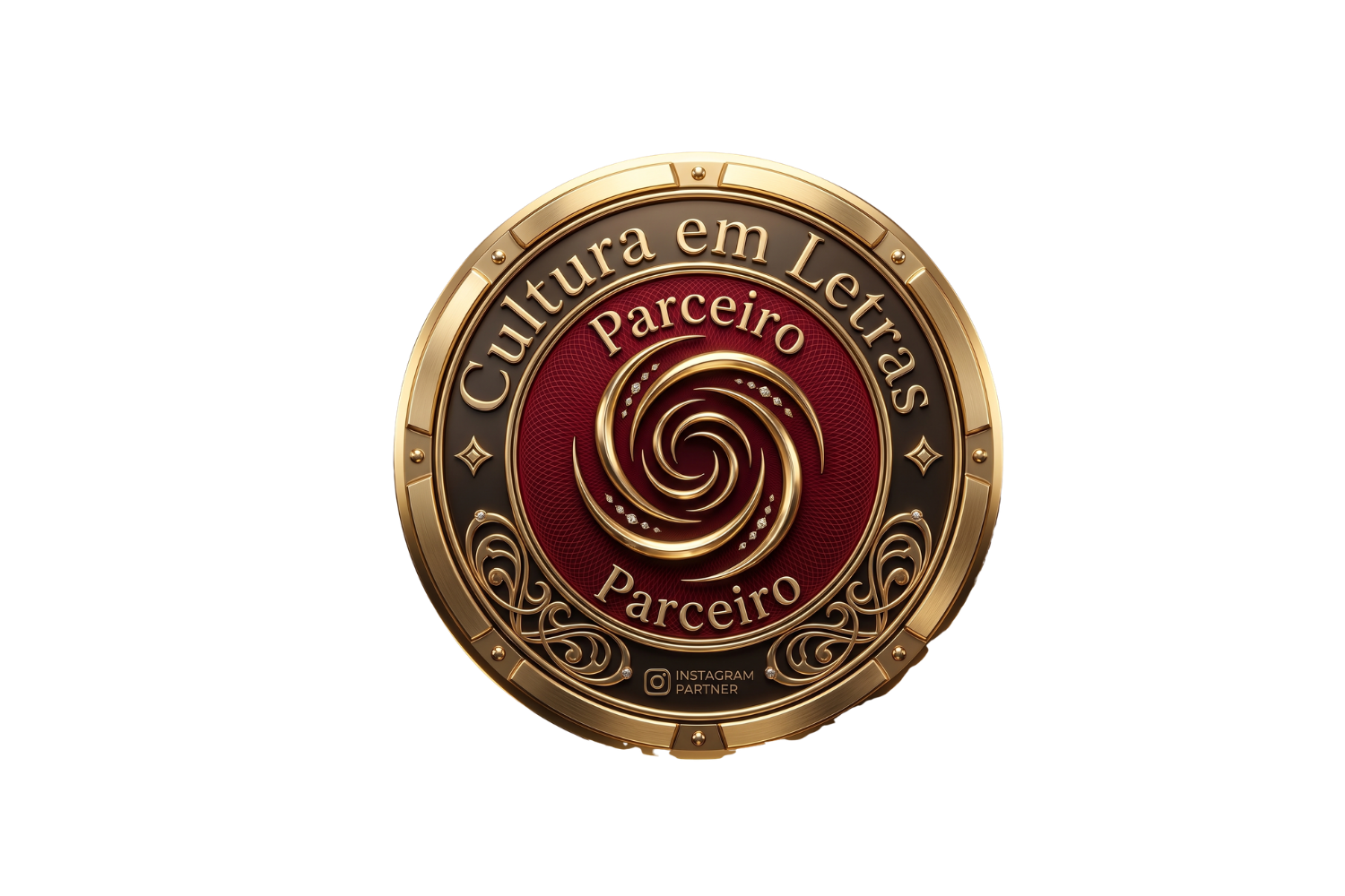 Selo oficial parceiro Cultura em Letras